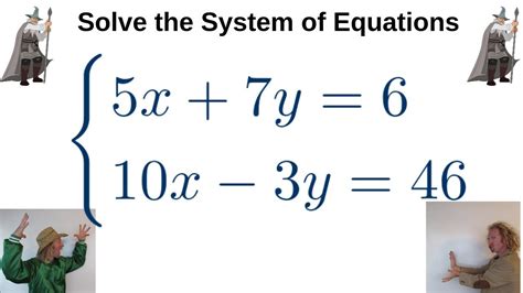 Systems of Equations .